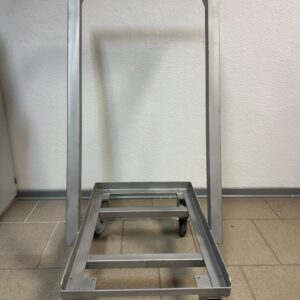Transportwagen für Essensboxen Edelstahl